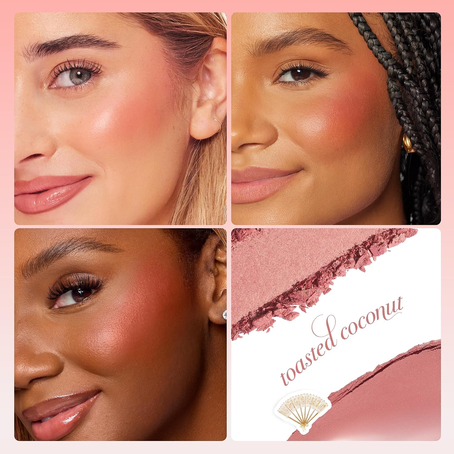 tarte macaron blush & glow duo - Multi-Use Longwear Makeup with Peptides, Cream & Powder Blush Duo with Blend Bar for a Buildable Bright Lifted Look, Vegan & Cruelty-Free, full size - Image 2