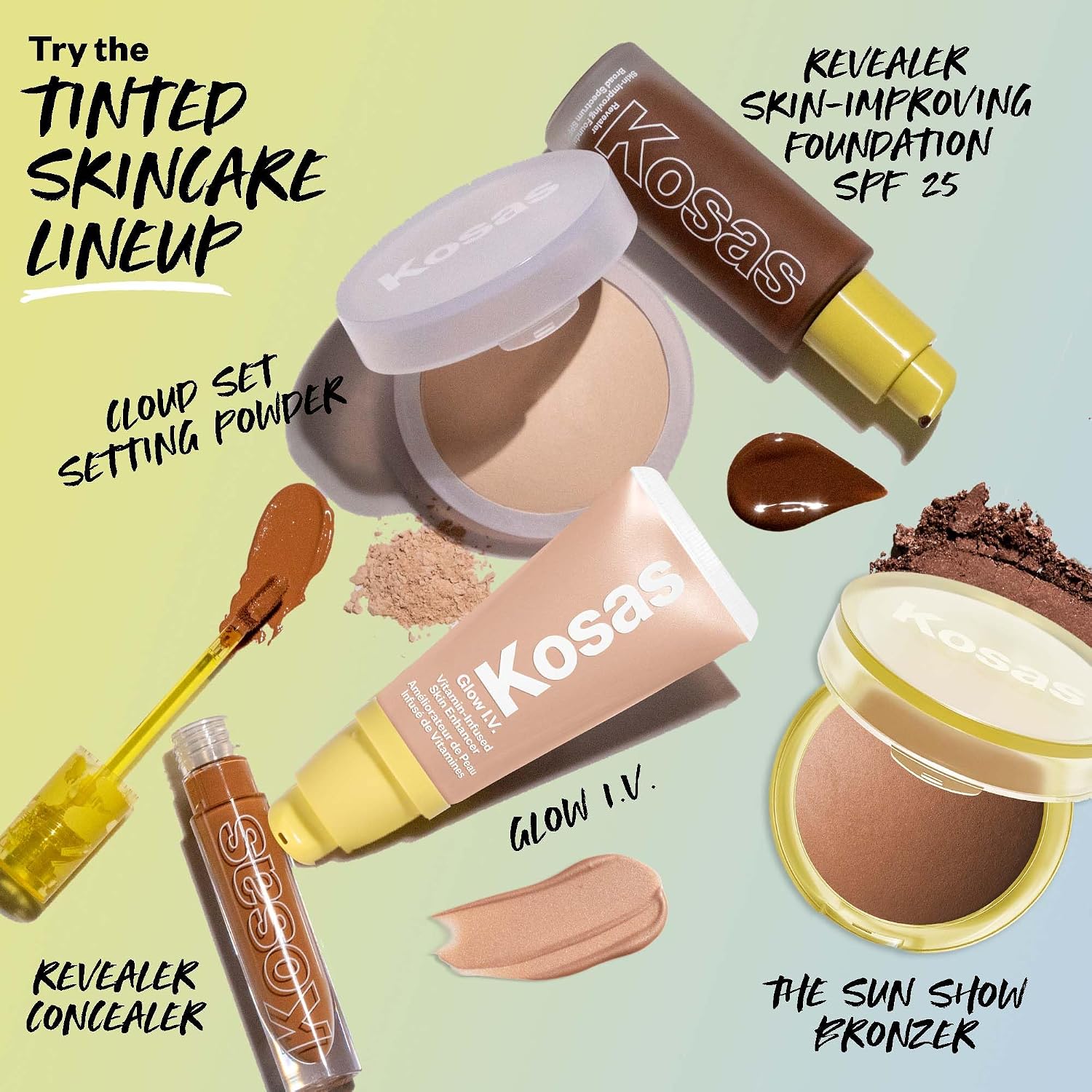 Kosas The Sun Show Talc-Free Baked Powder Bronzer for Face, Beachy | Lightweight baked bronzer to deliver buildable, natural-looking warmth with a smooth, radiant finish. - Image 7
