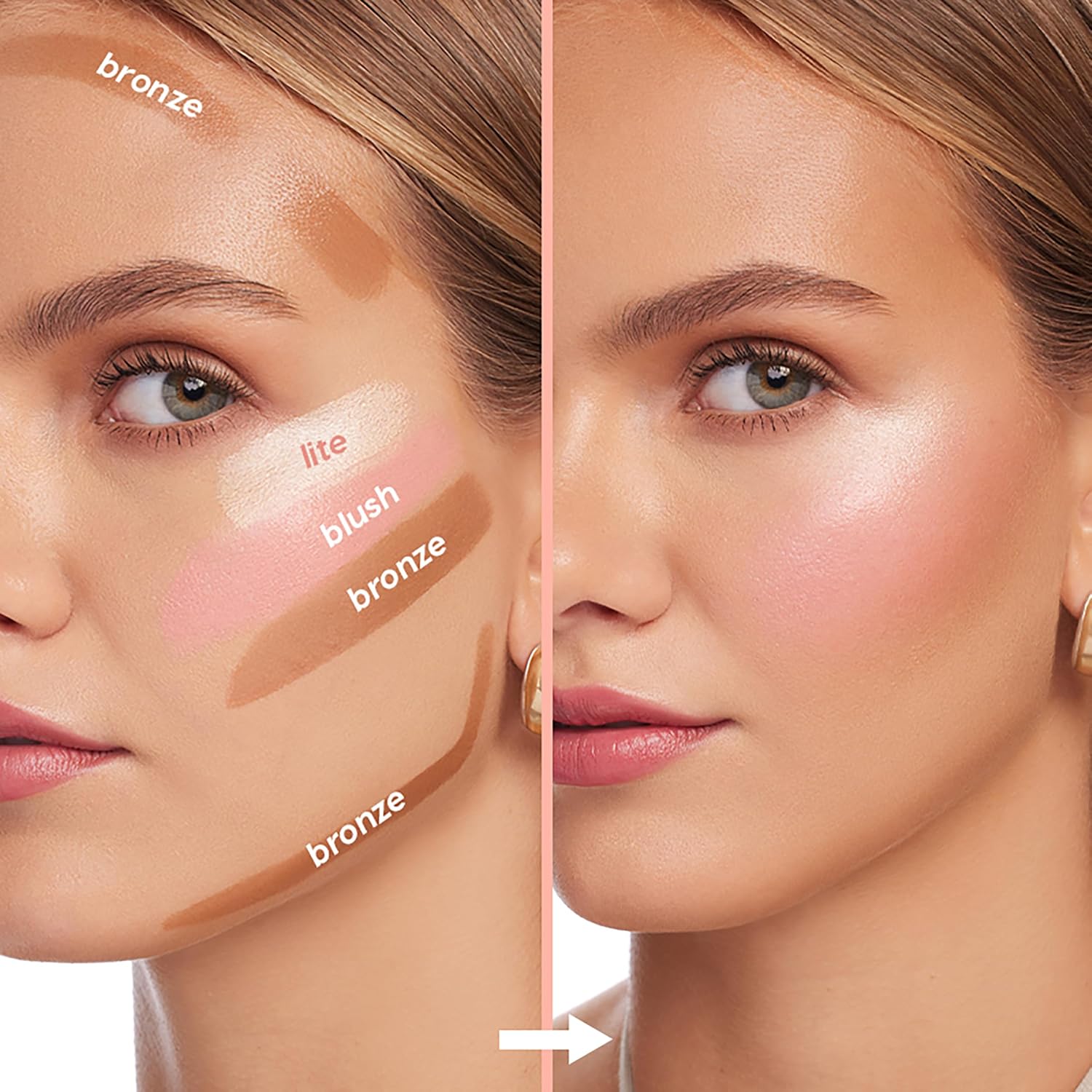 Colourpop Sunkissed Essentials Makeup Kit - Cream Bronzer Stick + Cream Highlighter Stick - Makeup Set for Buildable Glow, Contouring & Sunkissed Definition - Vegan & Cruelty-Free (2 Count) - Image 5