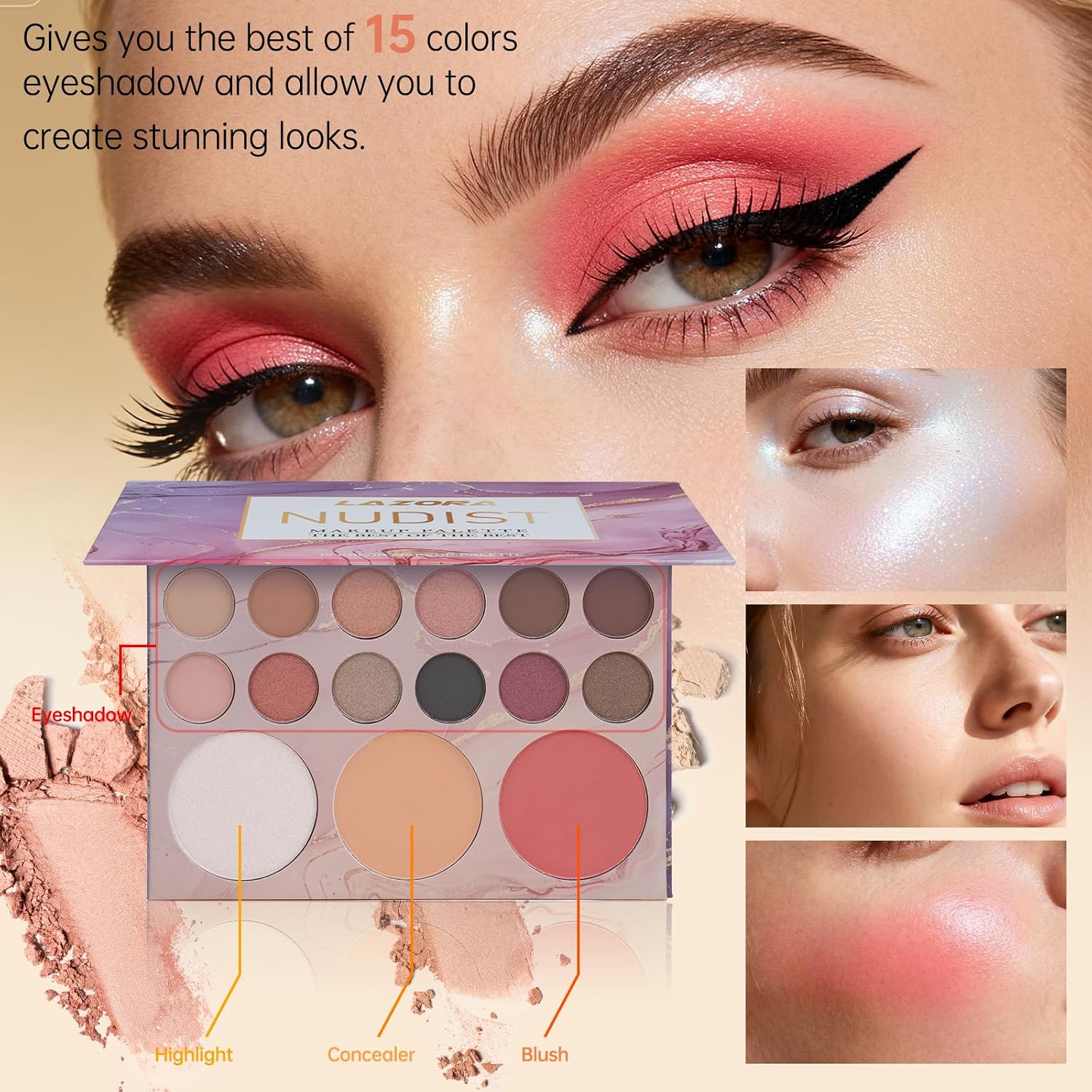 Makeup Kit Makeup Set for Teens Girls Make up Gift Sets for Teen Girls 10-12 Make up Kits for Teenagers14-16 Gifts - Image 3