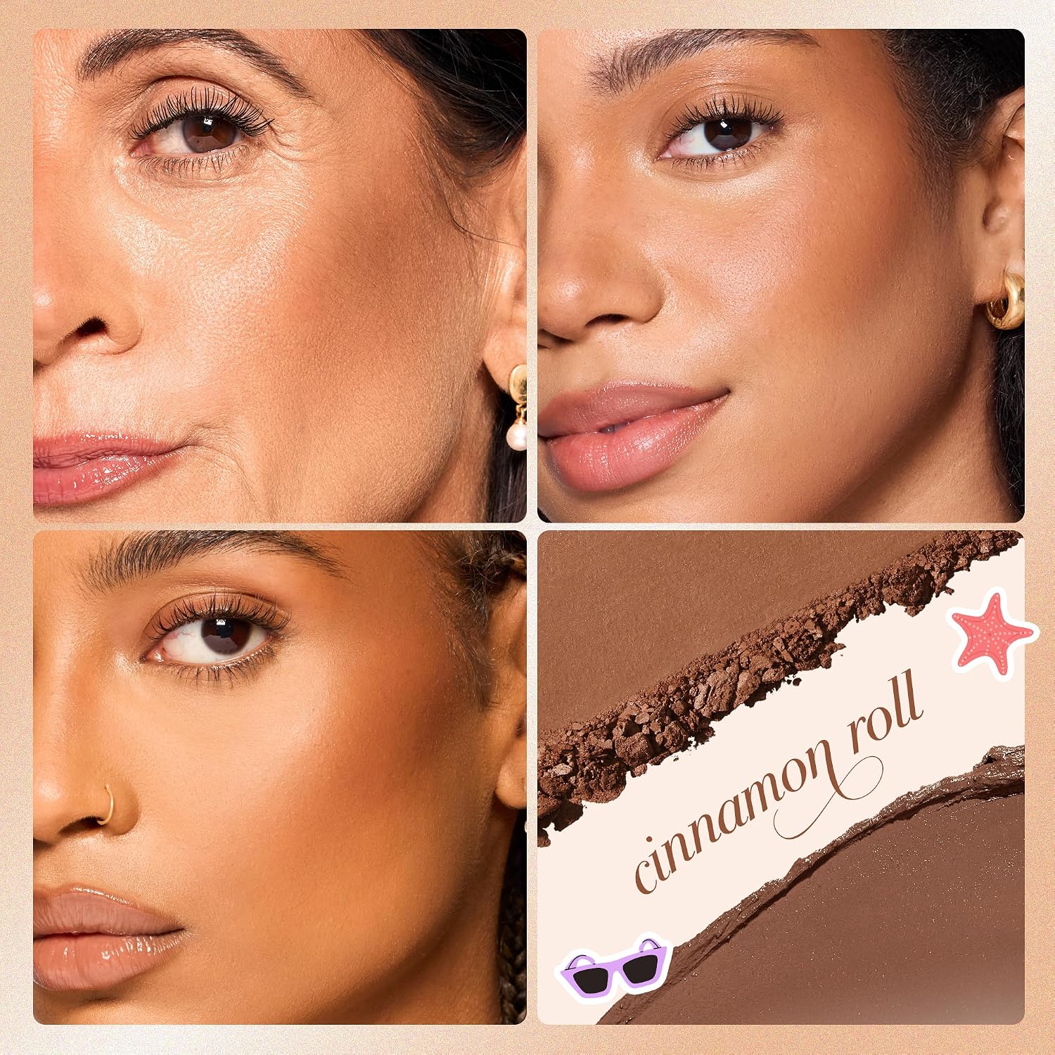 tarte macaron sculpt & bronze duo – 2-in-1 Cream + Baked Powder Bronzer, Contour Powder Face Makeup, Peptides and Hyaluronic Acid Hydrates & Plumps, vegan & cruelty-free - Image 2