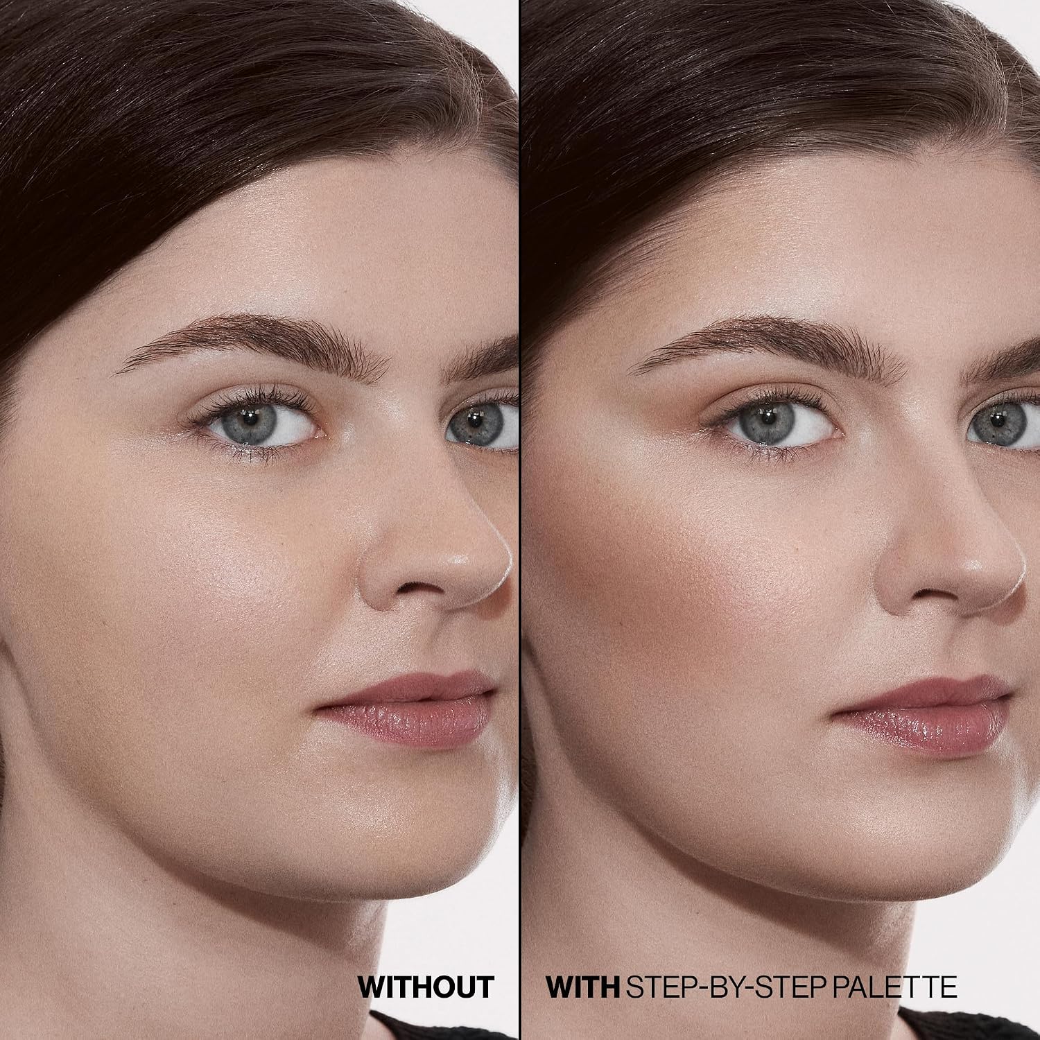 Smashbox Step-By-Step Contour Palette | Sculpt + Glow All-In-One Contour Kit with Blendable + Buildable Formulas - Image 2