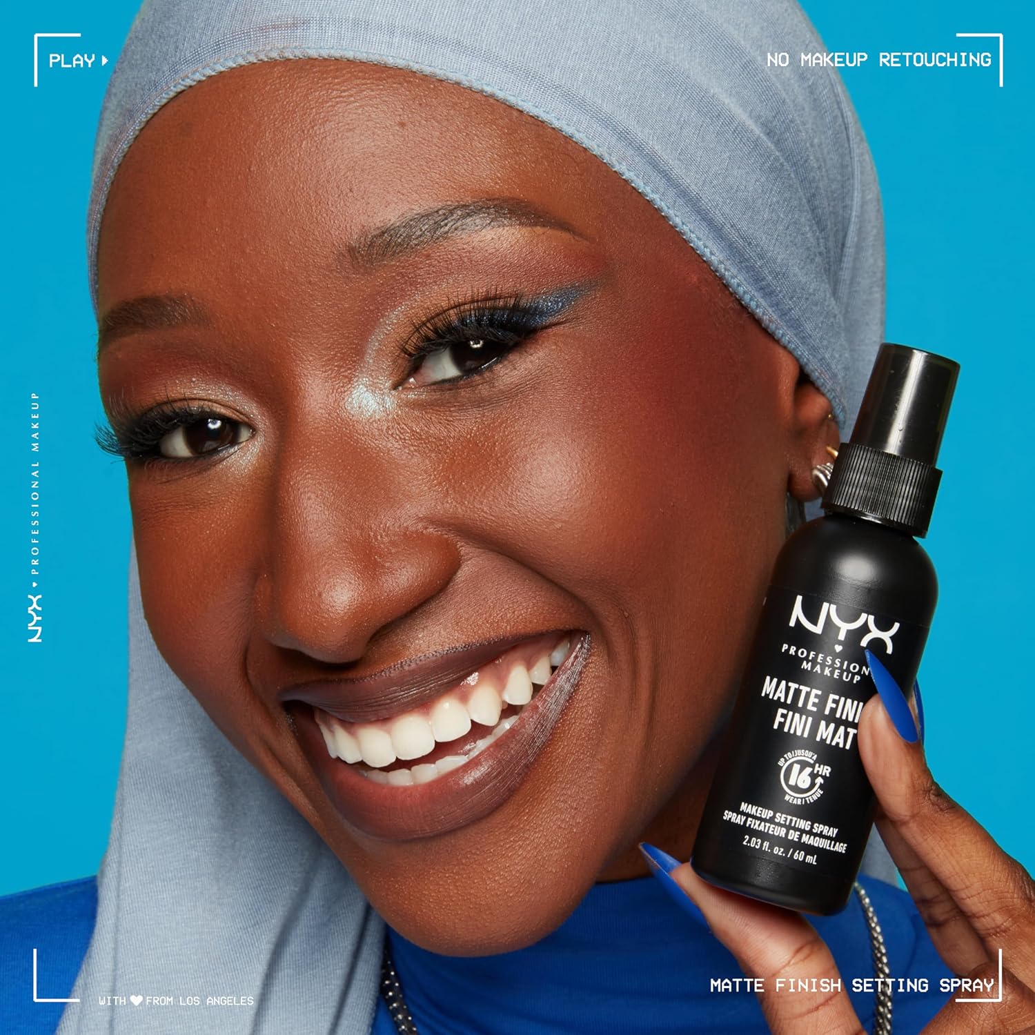 NYX PROFESSIONAL MAKEUP Makeup Setting Spray - Matte Finish, Long-Lasting Face Mist for up to 16HR Wear, Vegan Formula - Image 5