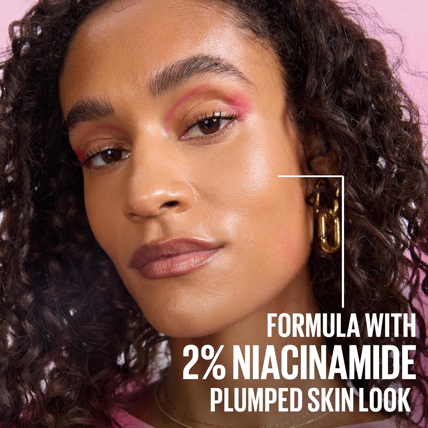 Maybelline Grippy Serum Primer, Hydrating Makeup Primer with 2% Niacinamide For Up To 24HR Make Up Wear, Clear, 1 Count - Image 5