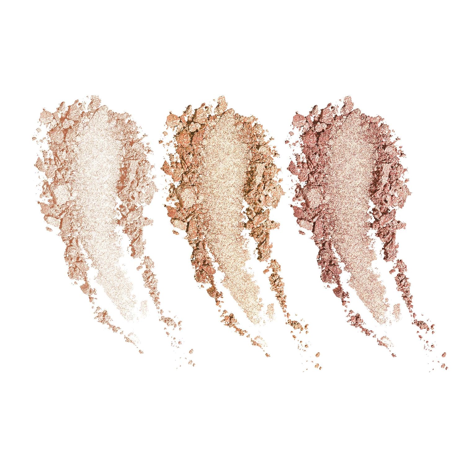 Milani Stellar Lights Highlighter Palette - Rose Glow (0.42 Ounce) 3 Vegan, Cruelty-Free Face Powders that Contour & Highlight for a Glowing Look - Image 3