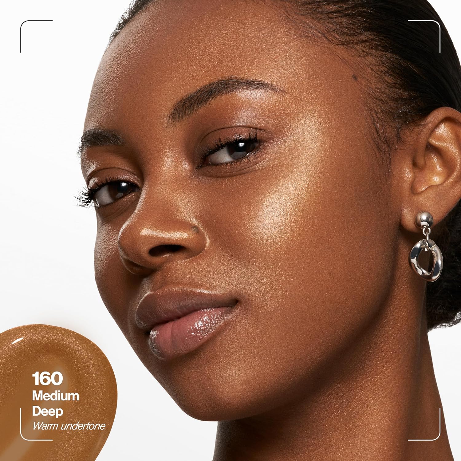 Revlon PhotoReady Lift + Fill Skin Tint, 160 Medium-Deep, 1 fl oz | Multi-use glow enhancing skin tint. Wear as a sheer skin tint, under makeup for a luminous base, or tap onto high points. - Image 3