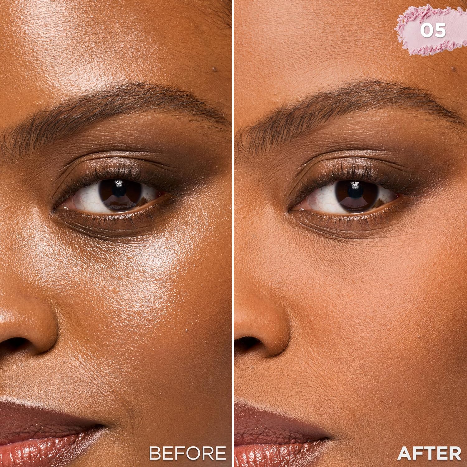 L'Oreal Paris Infallible Blur-fection Longwear Loose Setting Powder, Blurring Face Powder With Up to 24HRs of Wear, Brightening Deep Pink, 1 Kit - Image 2