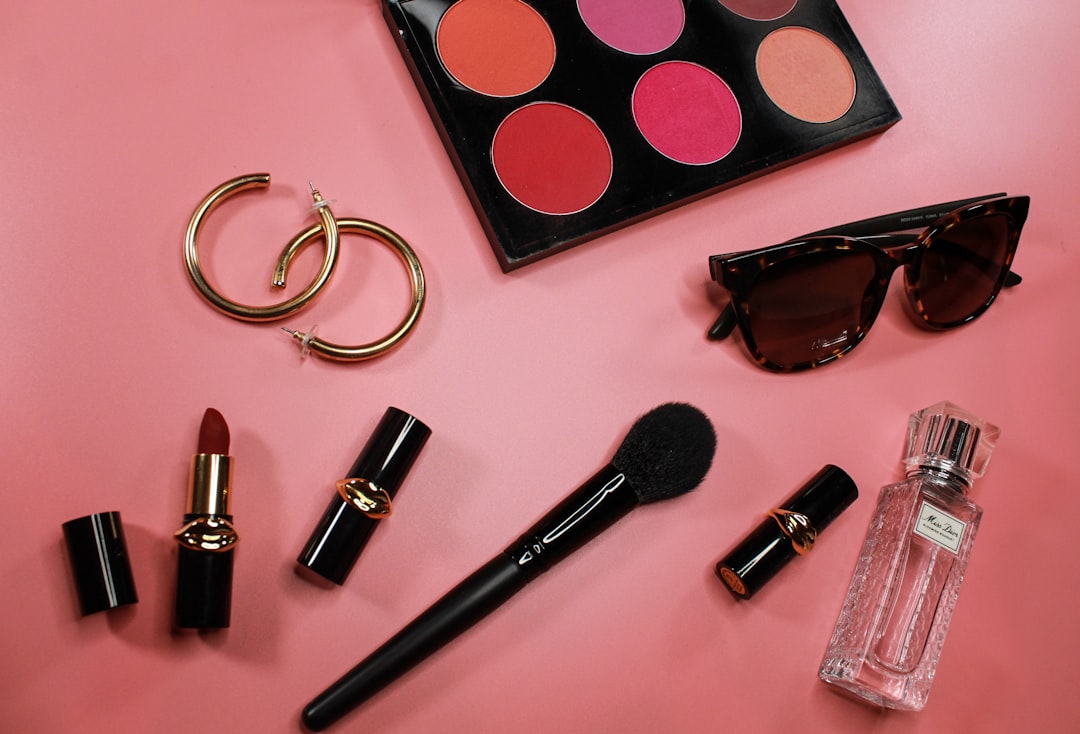 A selection of contour makeup products in various shades arranged aesthetically, showcasing the diversity of skin tones.
