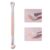 Dual-ended nose contouring brush, fan-shaped nose contouring makeup brush | Vegan Synthetic Bristles for Nose Sculpting, Eye Shadow & Highlighter Blending – Works with Powder, Cream & Liquid