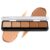 Graftobian HD Glamour Crème Foundation Palette (Warm #2) – High Definition 5 Color Makeup Palette, Cream Based Foundation Concealer and Contour Palette, Full Coverage – Medium Warm Skin Shades