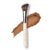 Haleys Angled Contour Brush, Soft & Flexible Bristles, Vegan & Cruelty Free | For Powder, Cream, Foundation, Blush, Highlighter, Concealer & Bronzer, Makeup Bag Essential
