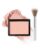 Matte Blush Powder for Cheeks,Contour Blusher Palette with Brush,High Pigment Lightweight Buildable Color, Waterproof Long-lasting Facial Makeup,Christmas Gifts for Women Girl-01# Peach Pink