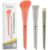 3Pcs Foundation Brush Contour Concealer Brush Set, Under Eye & Blusher Brush Face Kabuki Makeup Brushes