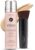 Jerome Alexander Magic Minerals Airbrush Foundation 2pc Set – Light Medium | Includes Kabuki brush, fine mist spray application, buildable coverage for mature skin, anti-aging for radiant skin