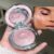 Pink Glow Highlighter – Waterproof Shimmer Cream with Rosy Iridescent Finish | Long-Lasting Radiant Glow for Face & Body | Soft Metallic Pink Highlight for Romantic Dewy Look, Party & Daily Makeup