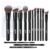 14 PCS Professional Makeup Brushes, Makeup Brush Set, Foundation Powder Blending Concealer Eyeshadows Blush Cosmetics Brushes,Versatile Face Make Up Tools For Liquid, Cream, Loose(Black)