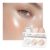 3 Colors Highlighter Powder Palette, Face Highlight Makeup Contour Powder | Waterproof Long Lasting Glitter Face Illuminator Highlighter for Women, 01 Lunar Glow Trio