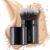 ENERGY Kabuki Brush Retractable – Makeup Kabuki Foundation Brush Travel for Liquid, Blush, Loose Powder & Cream Bronzer Blending, Buffing Cruelty-Free Face Makeup Brushes with Cover Mini (Black)