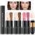 CAHIUYOA 6 Colors Cream Contour Stick Makeup Kit,Makeup Contour Kit (Set A) | Double-ended Design,Highlighter,Bronzer and Blush Stick for Cheeks,Waterproof Face Highlighter,Lightweight,Easy to Sculpt