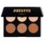 Elizabeth Mott Bronzer Contour Palette with Highlighting Powder | 6 Blendable Shades, Bronzer, Contour & Highlighter, Natural Glow, Long-Lasting, Lightweight, For All Skin Tones, Cruelty-Free