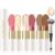 IONSGAKO 6 Colors Double-ended Cream Contour Stick Makeup Kit, Set A | Cream Highlighter Stick Bronzer and Blush Stick for Sculpt the Cheeks, Matte & Dewy Finish, Face Contour Kit for Beginners