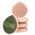 Ymapinc 5Pcs Make Up Sponges for Face, Cushion Foundation Puff | Latex-Free Makeup Applicator Sponge for Natural and Easy Makeup, Soft and Reusable Foundation Sponge for Liquid, Green
