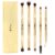 DUcare Eyeshadow Brushes 5pcs Double Sided Eyebrow Brush Makeup Brushes with Soft Synthetic Hairs Double Ended Eyeshadow Brush Set for Eyeshadow, Eyebrow, Eyeliner, Blending