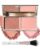 Blush Palette,Rose Peach Pink Powder Blush,Blusher Contour for Women Cheeks | Matte Face Blush Palett with Brush,2Colors Long Lasting Facial Beauty Cosmetic,Thanksgiving Christmas Makeup for Women Girl