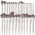 30 Pcs Pro Grade Makeup Brushes Set with Dense Ultra Soft Bristle | White Elegant Design Luxury Make up Brushes for Foundation,Face Blending Powder,Contour,Bronzer,Highlight,Concealer,Eyeshadow